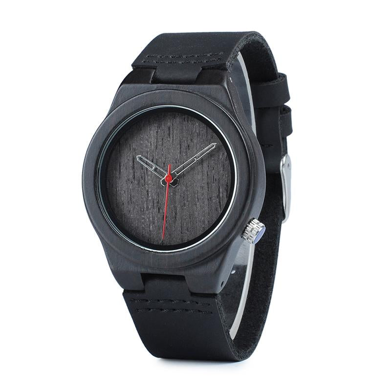 LW18 - Ebony Wood Watch