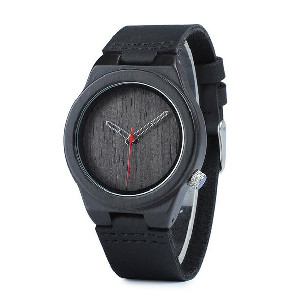 LW18 - Ebony Wood Watch