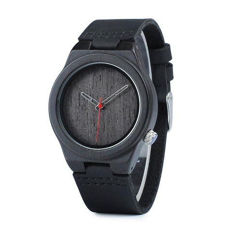LW18 - Ebony Wood Watch