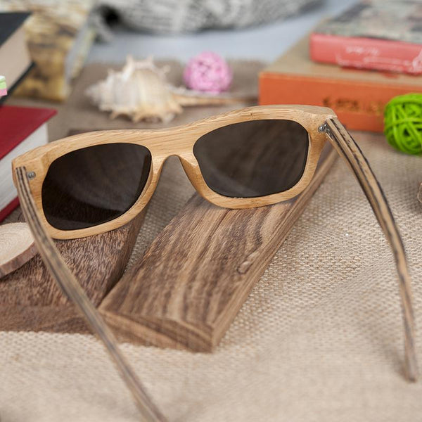 SG25 - Bamboo Wooden Polarized Sunglasses