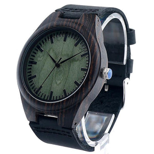 LW05 - Ebony Wood Watch
