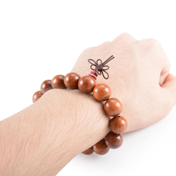 WB12 - Myanmar Scented Rosewood Bracelet