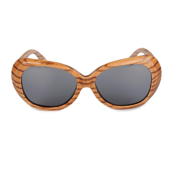 SG30 - Zebra Wood Polarized Sunglasses