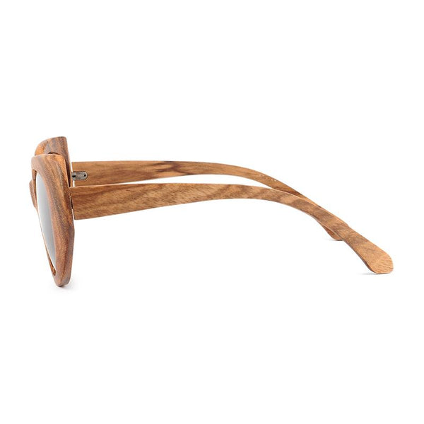 SG18 - Zebra Wood Polarized Sunglasses