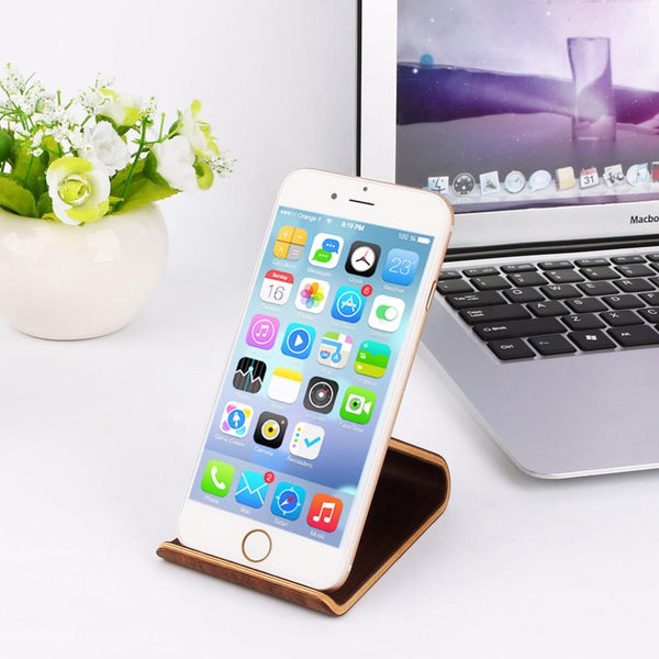 Universal Wood Cell Phone Stand