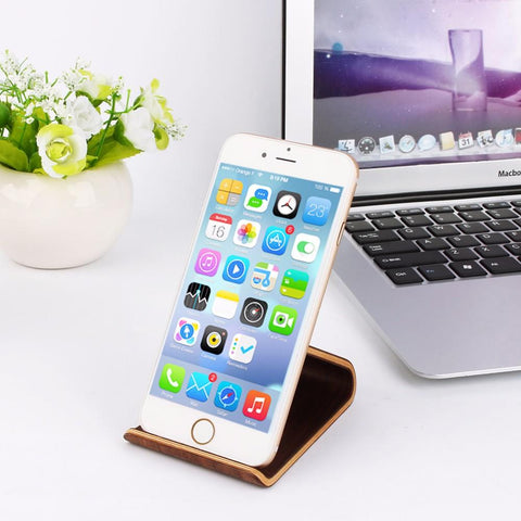 Universal Wood Cell Phone Stand