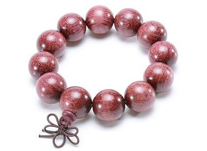 WB07 - Violet Wood Bracelet