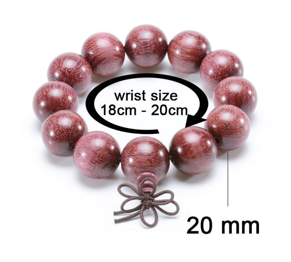 WB07 - Violet Wood Bracelet