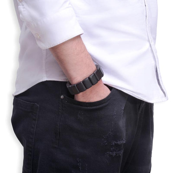 WB01 - Ebony Wood Bracelet