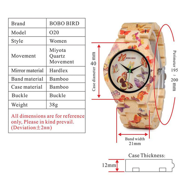 WW06 - Bamboo Wood Watch